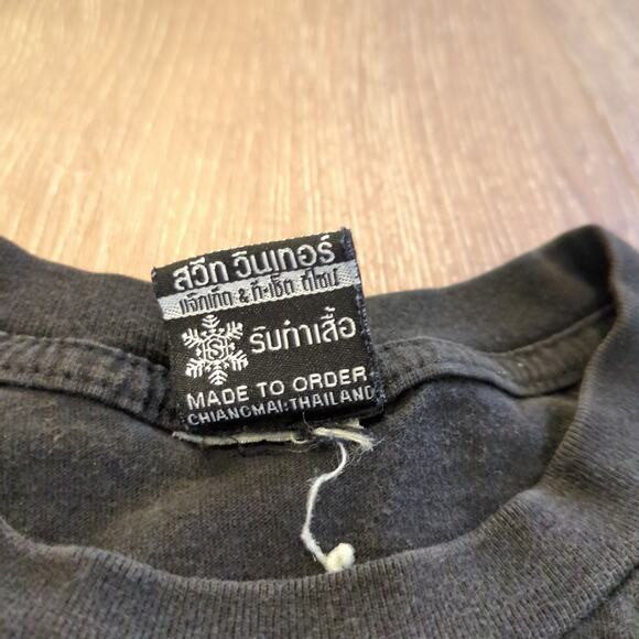 VTG Silenced Weapons Pirate Gun Adult XL Shirt Skulls Biker Choppers Warfare Y2K - Picture 5 of 8